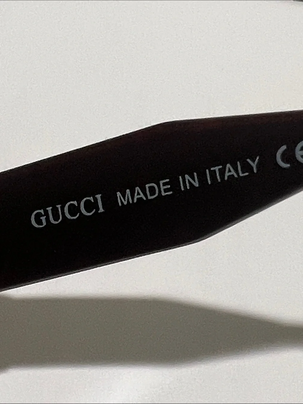 Brand new Gucci Women's Brown Geometric Oversized Sunglasses
